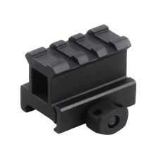 Picatinny Riser Mount 3 Slot Extra High